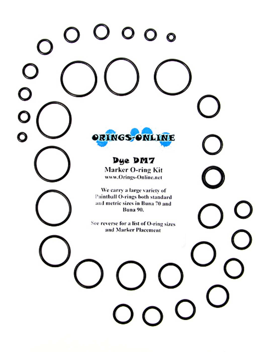 DYE - DM7 O-ring Kit